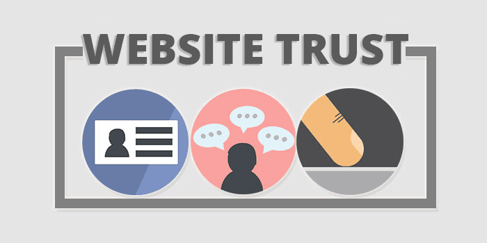 establishing website trust
