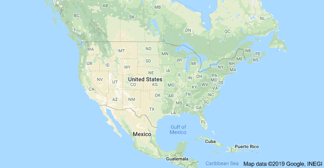 Map of USA