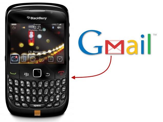 blackberry gmail