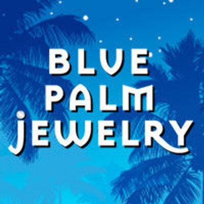 blue palm jewelry