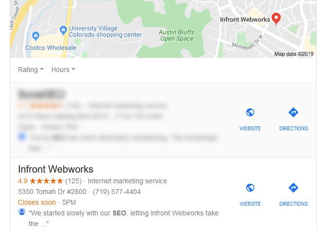 Infront Webworks location