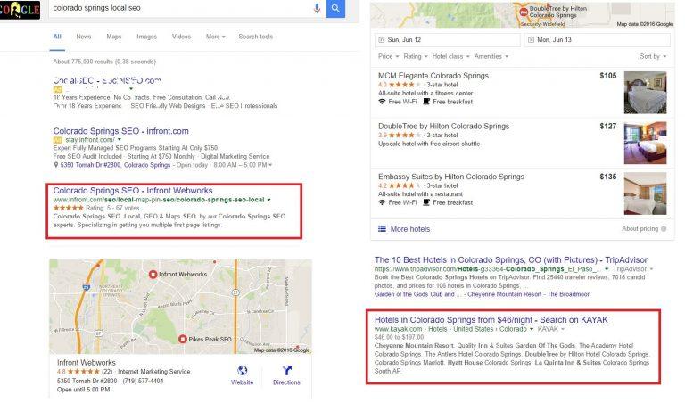 2 and 3 line serp comparison