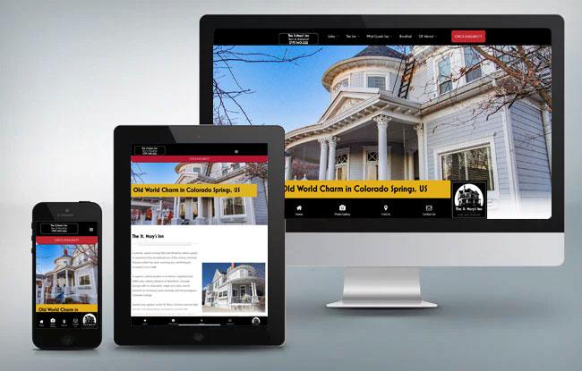the st marys inn bed and breakfast website responsive