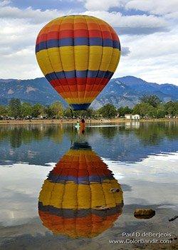 Second wind hot air balloon