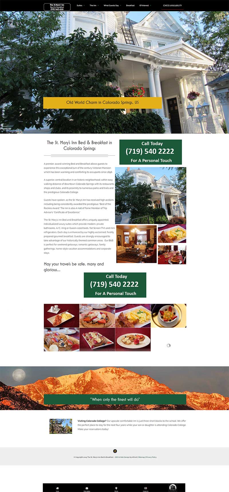 saint marys inn bed and breakfast full screenshots