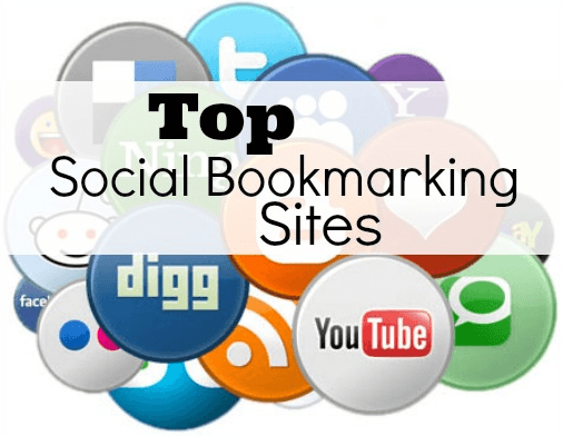 Our list of social bookmarking Sites