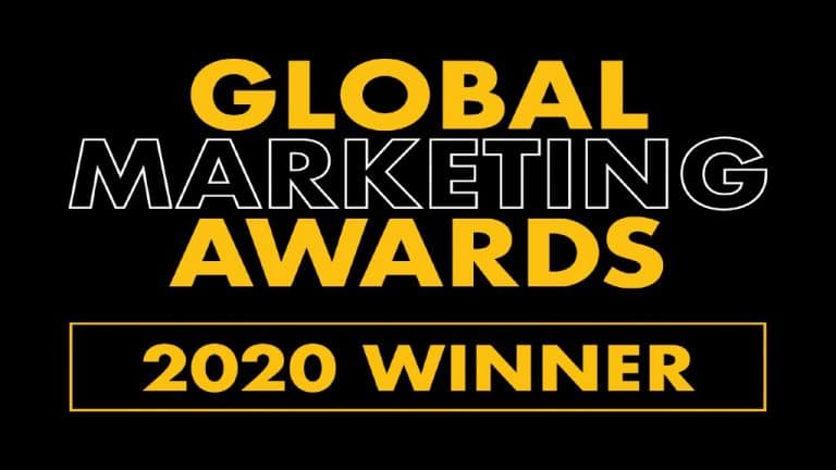 Global Marketing Awards 2020 Winner Badge