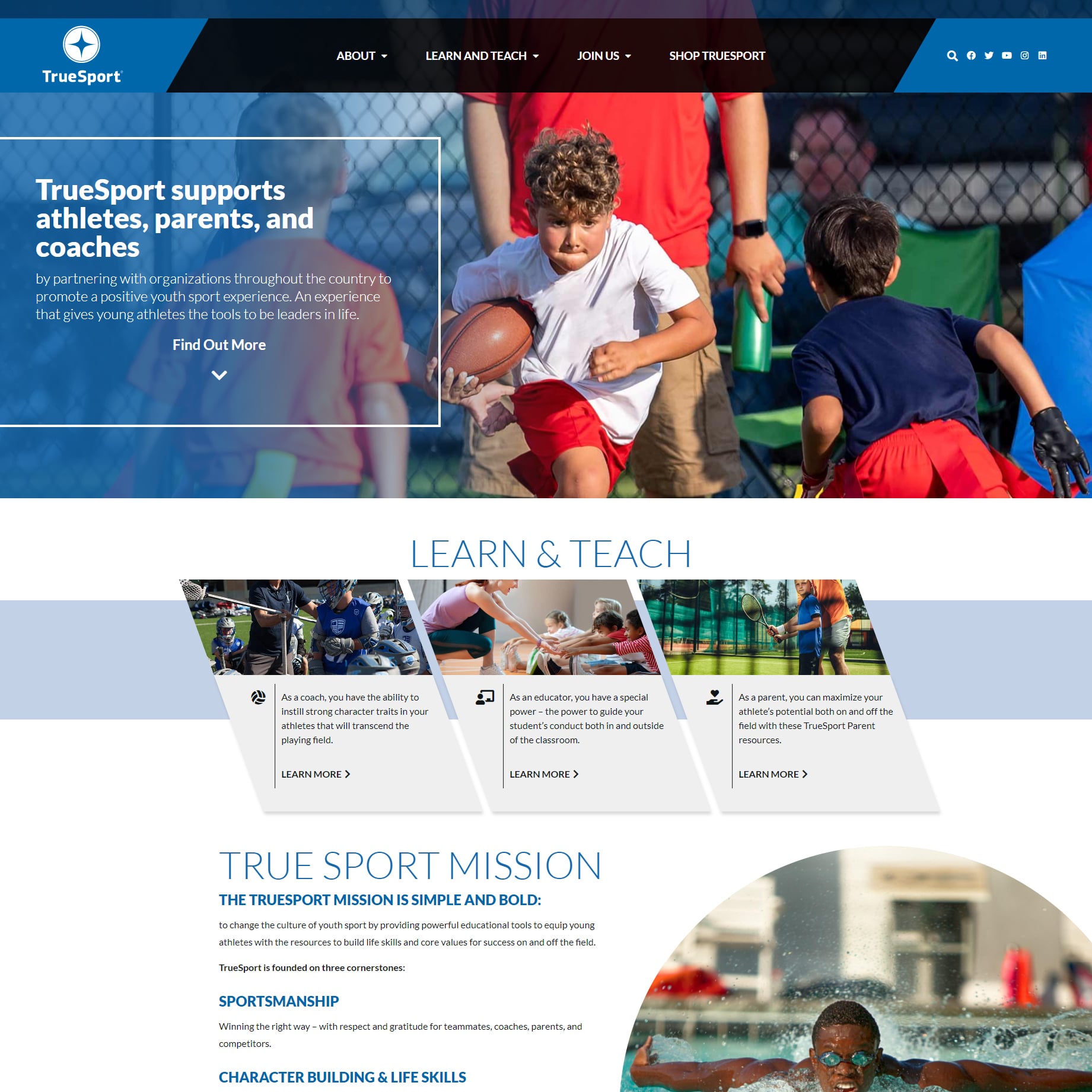 truesport website
