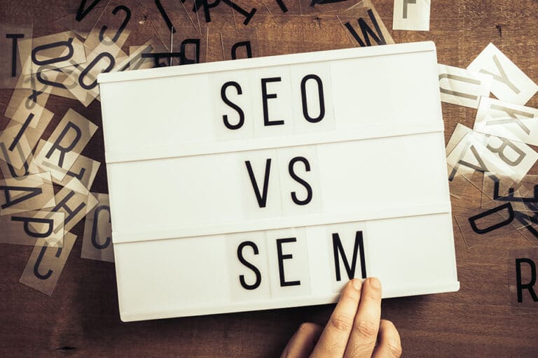 understanG differences between SEO and SEM