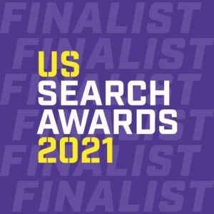 Finalist for US Search Awards 2021