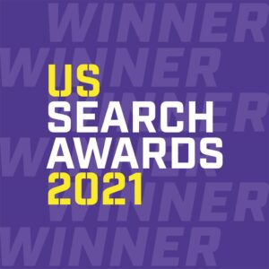 US Search Awards 2021 Winner